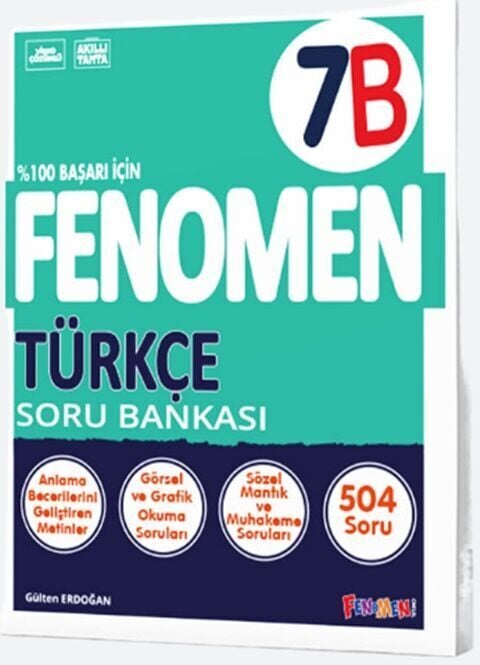 2026 Fenomen Yayıncılık 7.Sınıf Türkçe B Soru Bankası