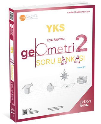 2027 Üç Dört Beş Yayınları Tyt Ayt Geometri 2 Konu Anlatımlı Soru Bankası