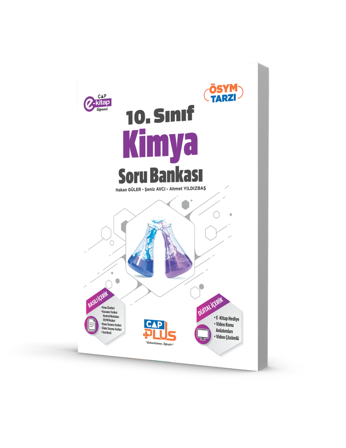Çap Yayınları 10.Sınıf Kimya Soru Bankası