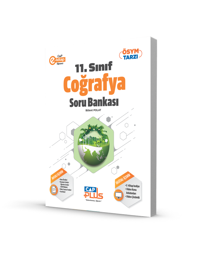 Çap Yayınları 11.Sınıf Coğrafya Soru Bankası