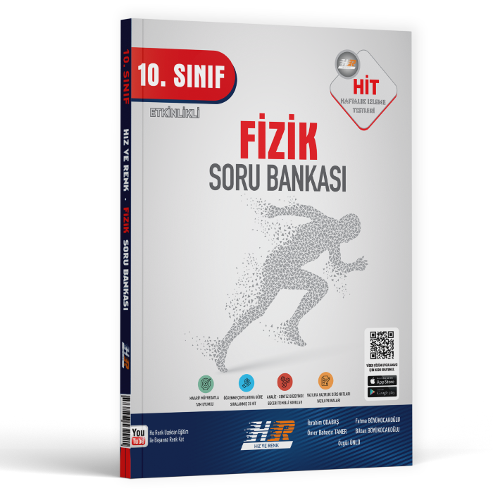 2027 Hız Ve Renk Yayınları 10.Sınıf Fizik Soru Bankası