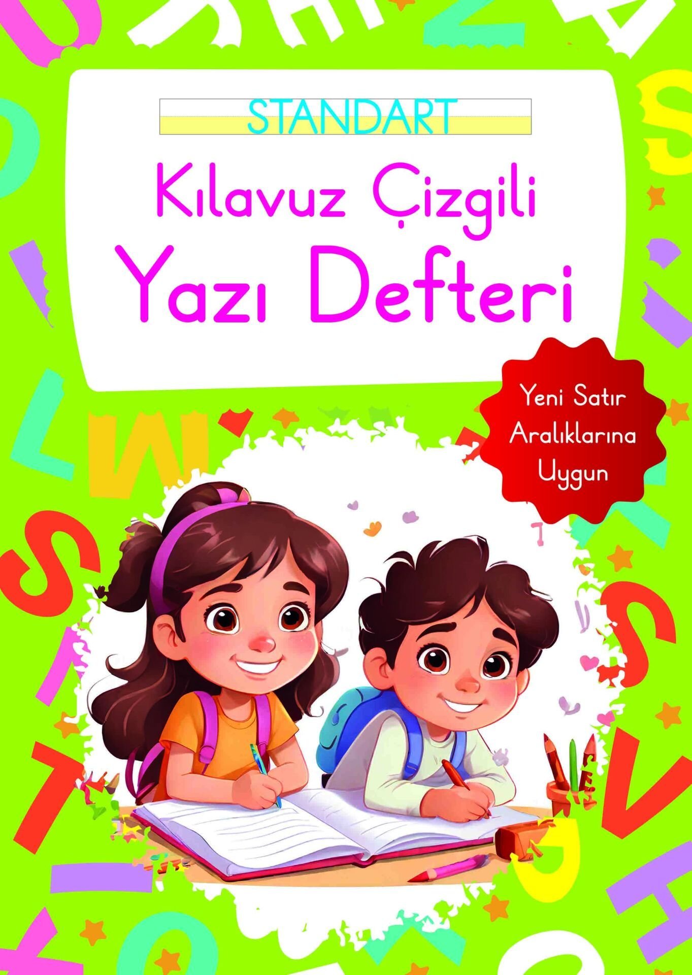 Parıltı Yayıncılık Yazı Defteri - Kılavuz Kareli-Çizgili (Büyük Boy)