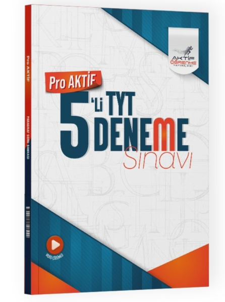 2027 Aktif Öğrenme Yayınları Tyt Pro Aktif 5'Li Deneme Sınavı