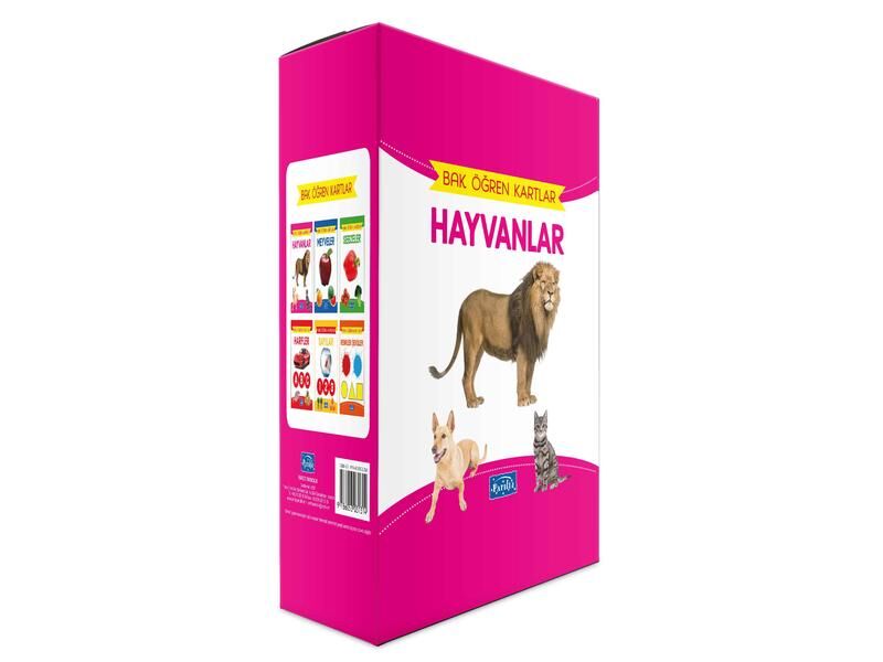 Paraltı Yayıncılık Bak Öğren Kartlar Hayvanlar