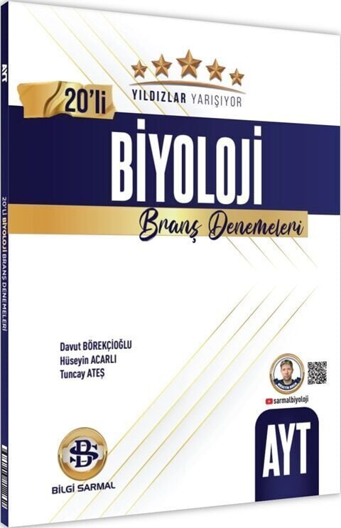 Bilgi Sarmal Yıldızlar Yarışıyor AYT Biyoloji 20li Deneme 2026
