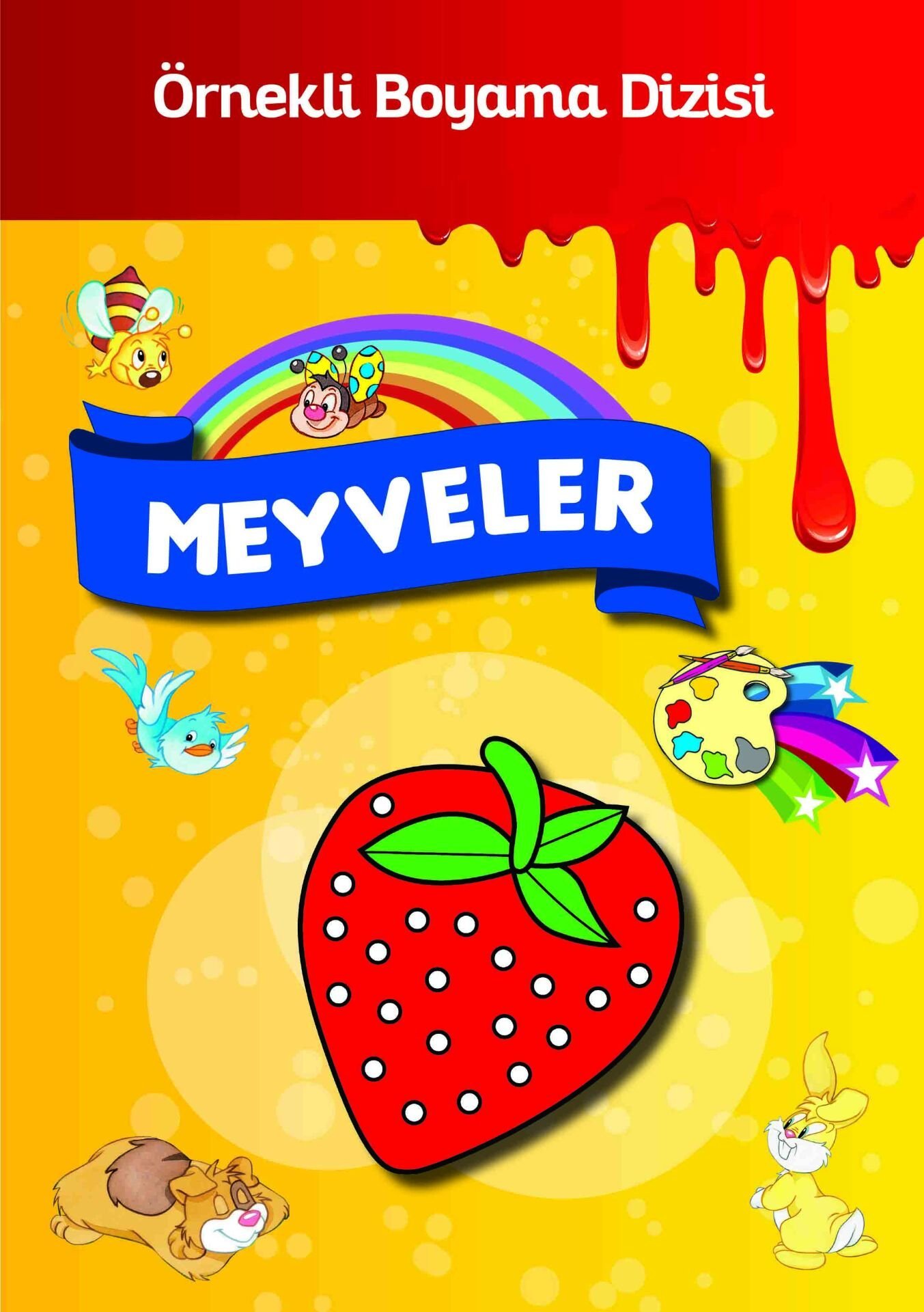 Parıltı Yayıncılık  Meyveler - Örnekli Boyama