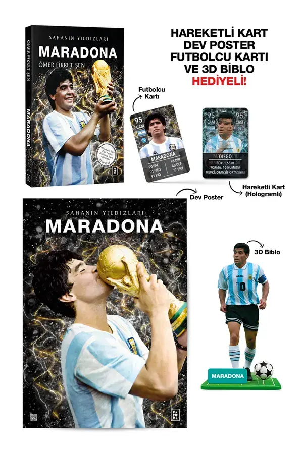 Parodi Yayınları Maradona / Sahanın Yıldızları