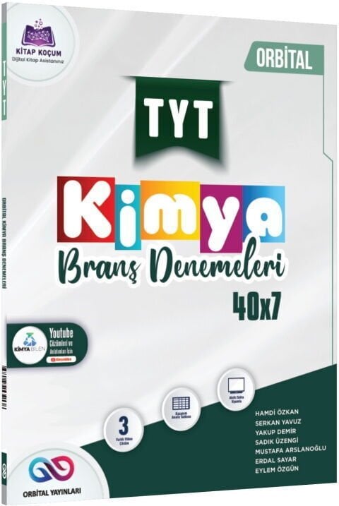 2027 Orbital Yayınları TYT Kimya Deneme 40*7