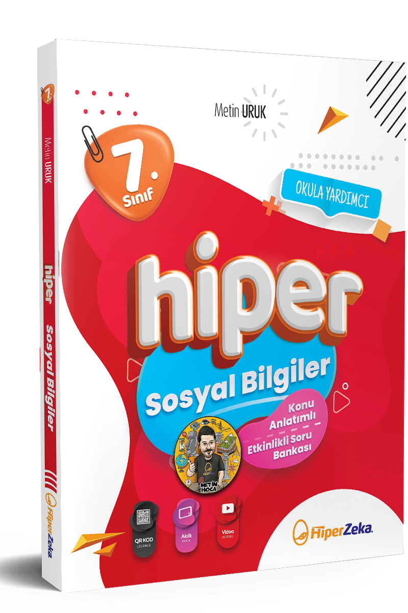 Hiper Zeka Yayınları 7. Sınıf Hiper Sosyal Bilgiler Konu Anlatımlı & Soru Bankası 2026