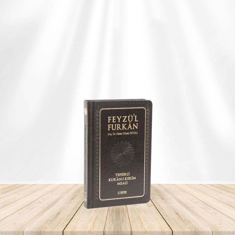 Feyzü'L Furkan Tefsirli Kur'An-I Kerim Meali (Cep Boy Sadece Meal - Deri Cilt)