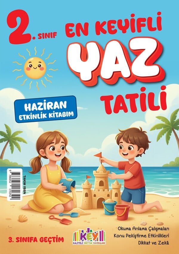 Kaliteli Eğitim Yayınları 2.Sınıf En Keyifli Yaz Tatili Seti (5 Kitap)