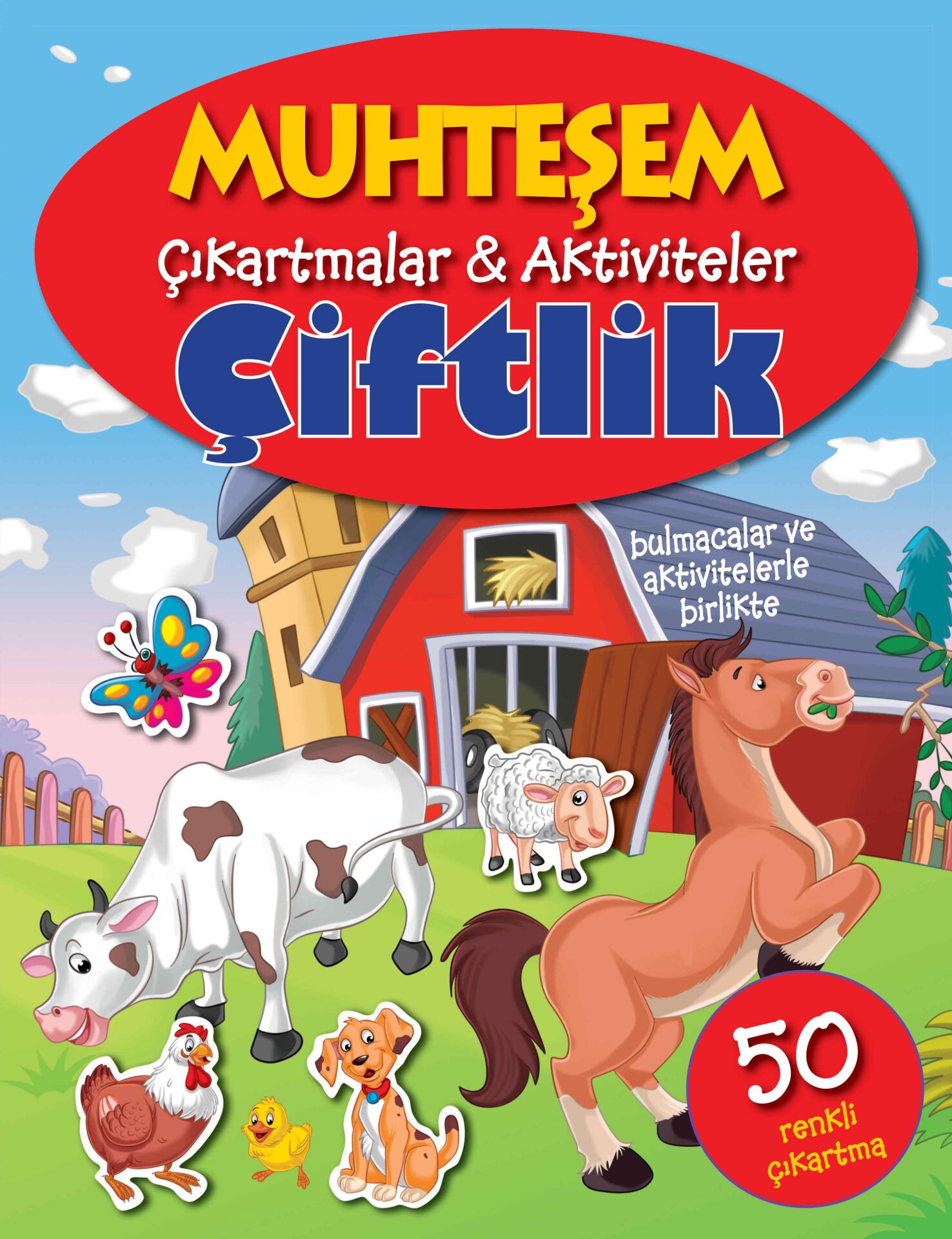 Parıltı Yayıncılık Muhteşem Çıkartmalar  Aktiviteler  Çiftlik