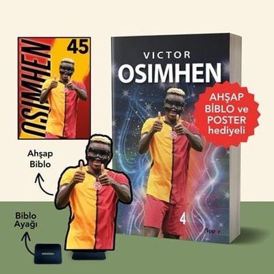 Flipper Yayınları Vıctor Osımhen (Ahşap Biblo ve Poster Hediyeli )