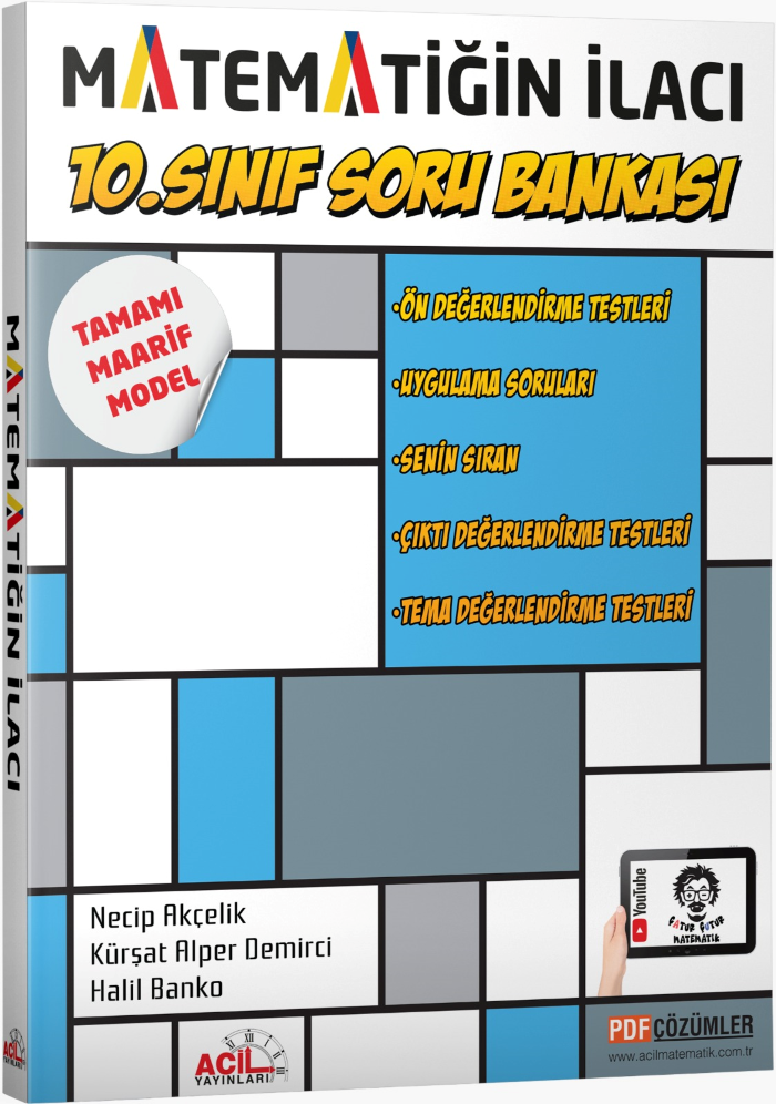 2027 Acil Yayınları 10.Sınıf Matematiğin İlacı Soru Bankası