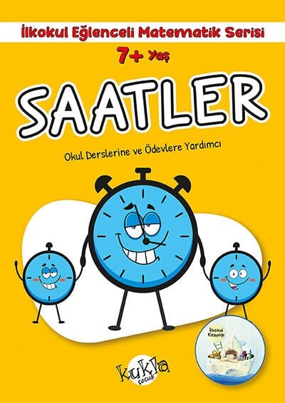 Kukla Çocuk Saatler 7+Yaş-  (Çıkartmalı)