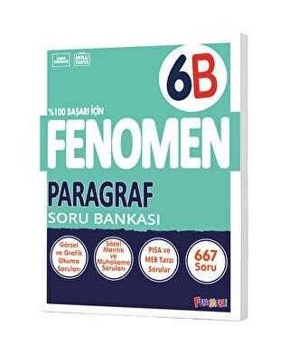 2026 Fenomen Yayıncılık 6.Sınıf Paragraf Soru Bankası (B)