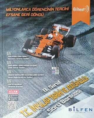 Bilfen Yayıncılık 8.Sınıf Biltest T.C. İnkılap Tarihi Soru Bankası 2026