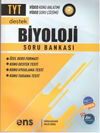 Ens Destek Yayınları Tyt Biyoloji Denemeleri