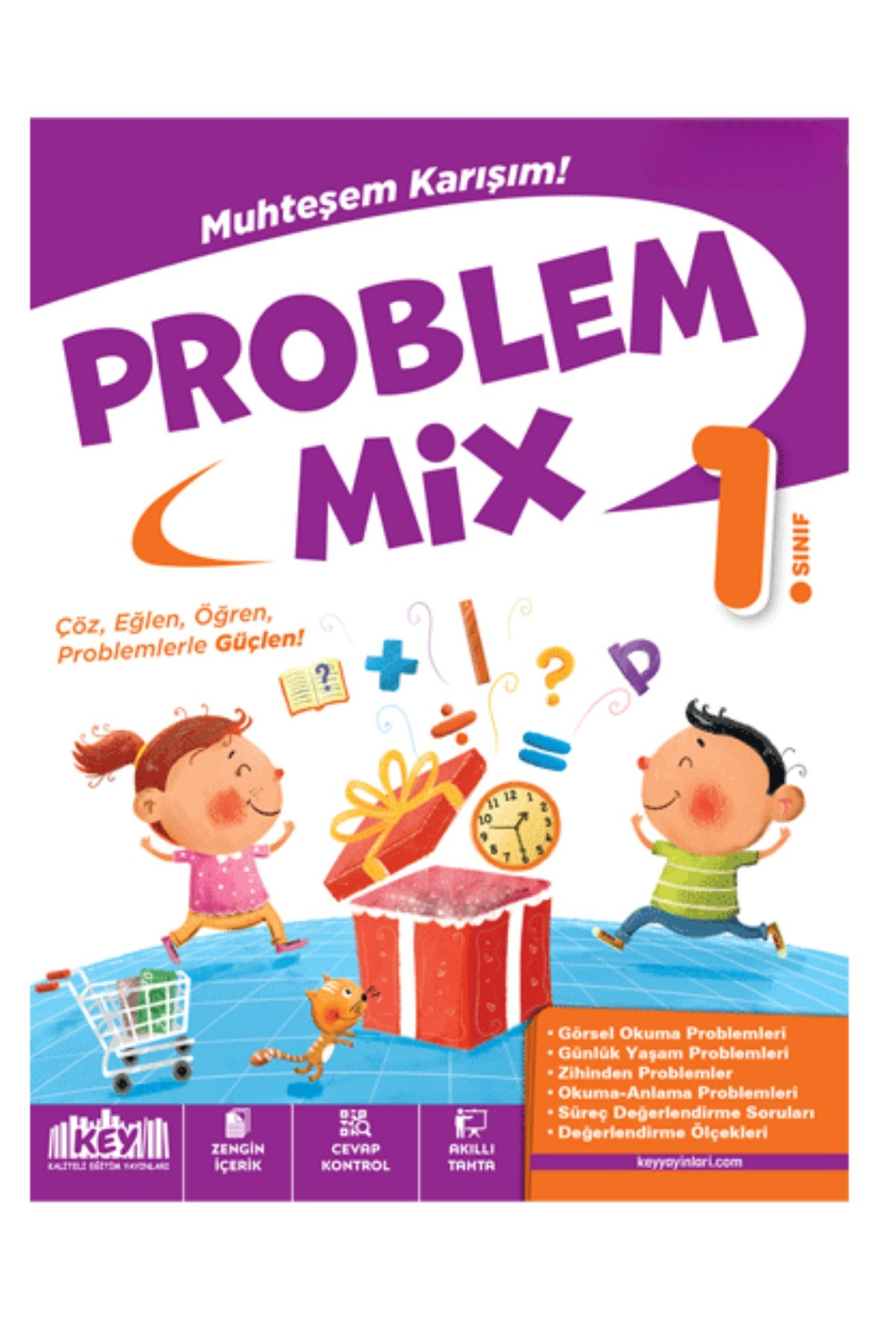 Kaliteli Eğitim Yayınları 1.Sınıf Problem Mix