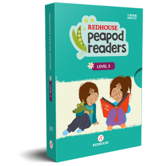 Redhouse Peapod Readers İngilizce Hikaye Seti - 3 (Kutulu Ürün)