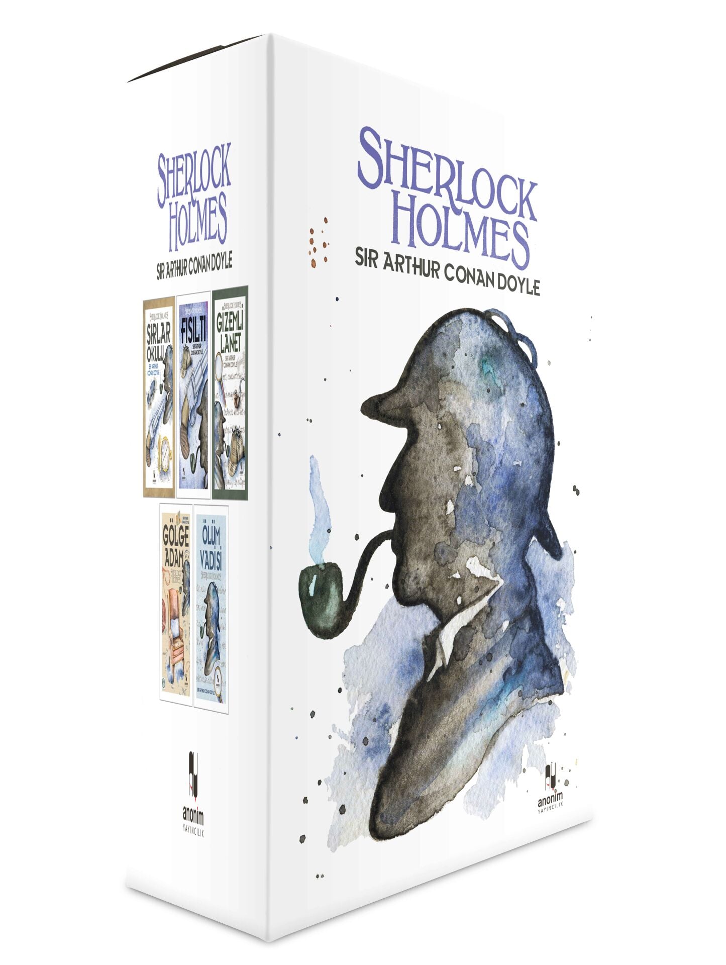 Anonim Yayıncılık Sherlock Holmes Kitapları Tam Metin 5 Kitap Set