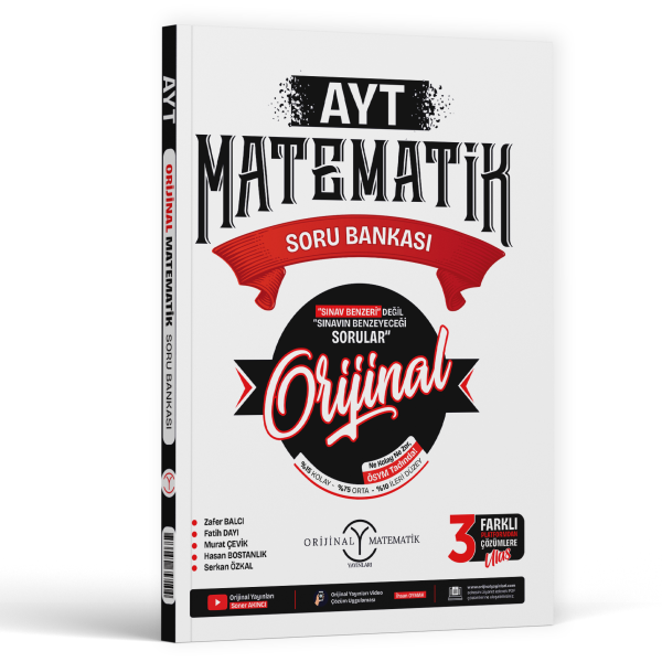 2027 Orijinal Yayınları Ayt Matematik Soru Bankası