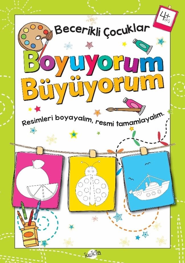 Kukla Çocuk Becerikli Çocuklar 4+ Yaş - Boyuyorum Büyüyorum