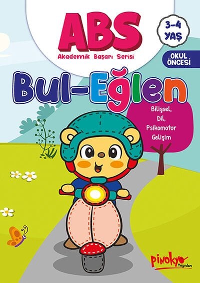 Pinokyo Yayınları Abs Bul-Eğlen 3-4 Yaş