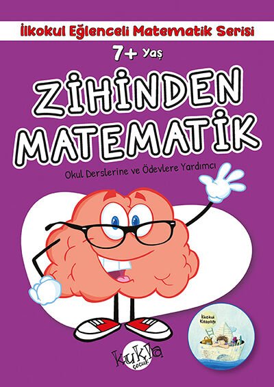Kukla Çocuk Zihinden Matematik 7+  - (Çıkartmalı)