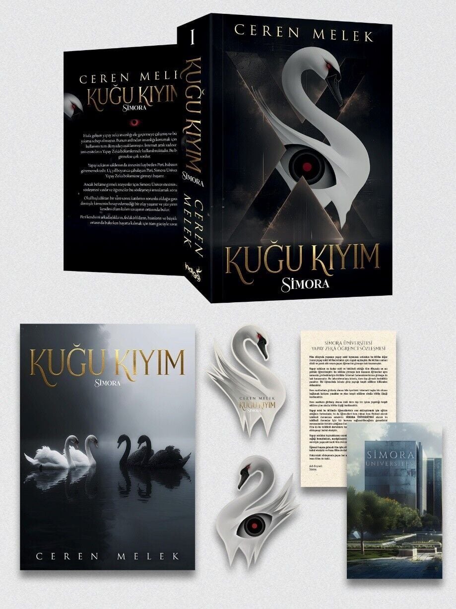 İndigo Kitap Kuğu Kıyım 1 Simora Karton Kapak (Ceren Melek)
