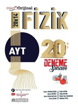 2027 Orijinal Yayınları Mikro Orijinal Ayt Fizik 20x14 Deneme Sınavı