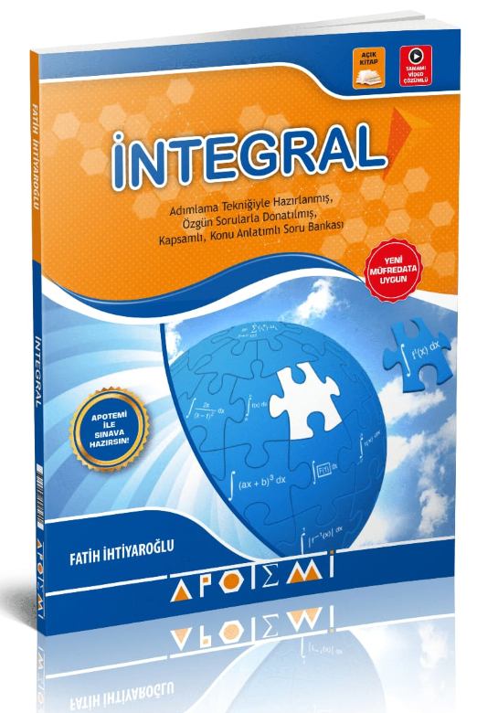 2027 Apotemi Yayınları Tyt Ayt İntegral