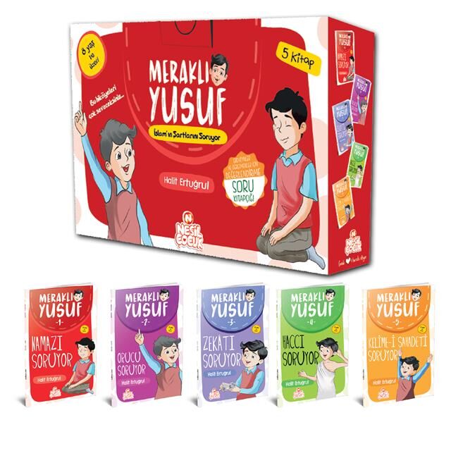 Nesil Çocuk Meraklı Yusuf  İslam'In Şartları  5 Kitap Sk