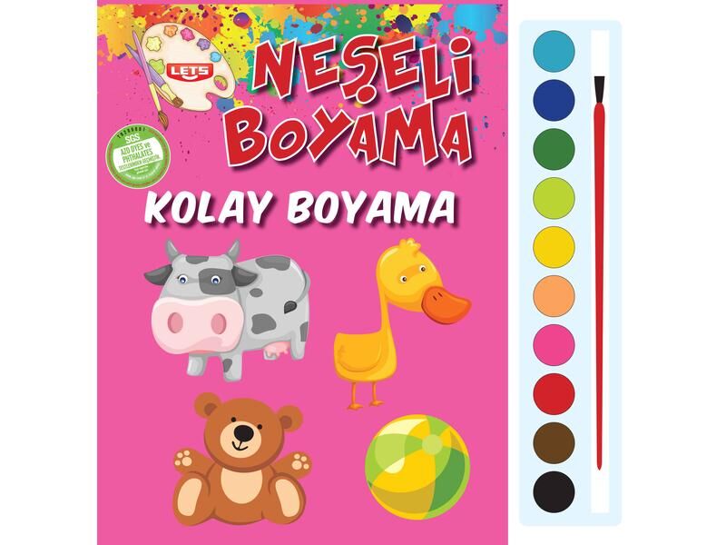 Parıltı Yayıncılık Neşeli Boyama Kolay Boyama