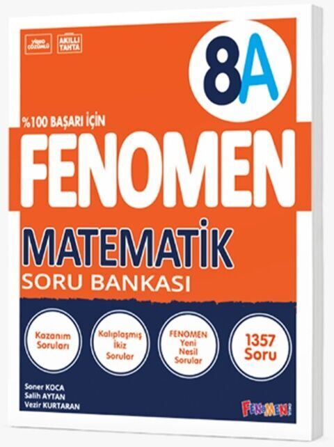2027 Fenomen Yayıncılık 8.Sınıf Matematik A Soru Bankası