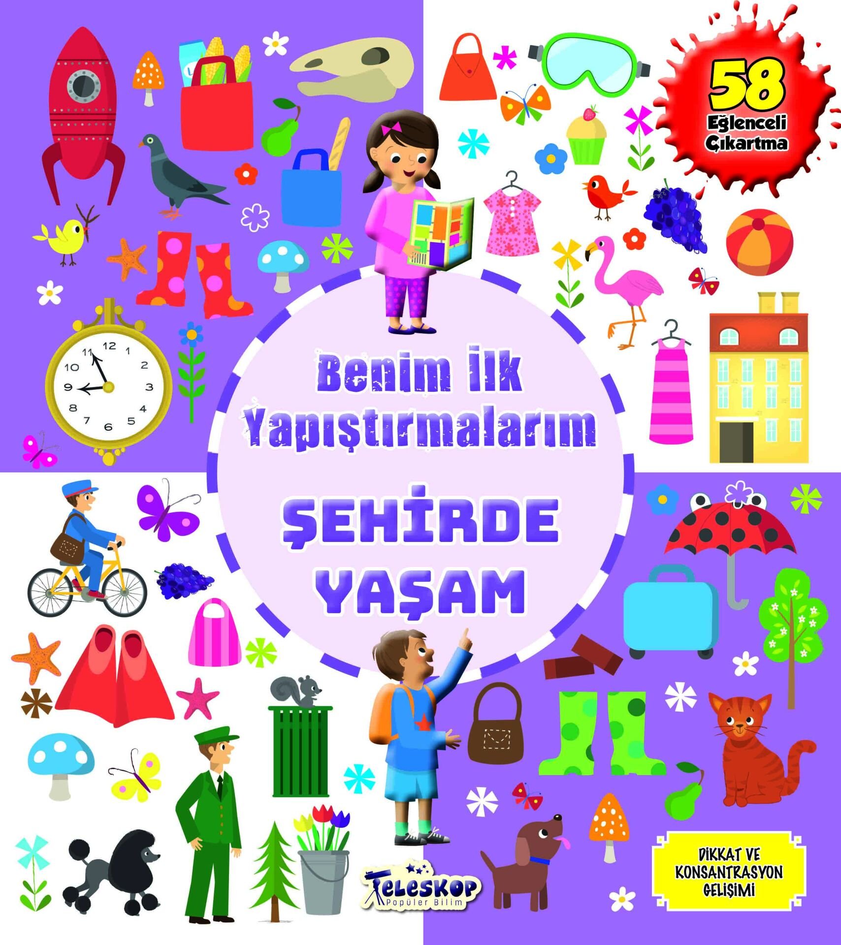 Teleskop Benim İlk Yapıştırmalarım Şehirde Yaşam