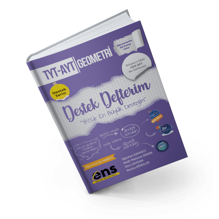 Ens Destek Kampı Tyt Ayt Geometri Destek Defterim
