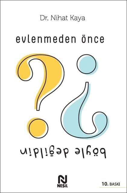 Nesil Yayınları Evlenmeden Önce Böyle Değildin /Nesil