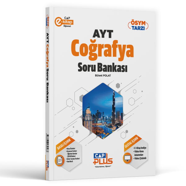 2026 Çap Yayınları Ayt Coğrafya Soru Bankası