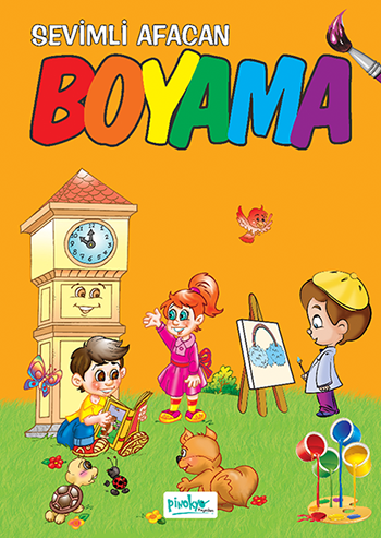 Pinokyo Yayınları Sevimli Afacan Boyama