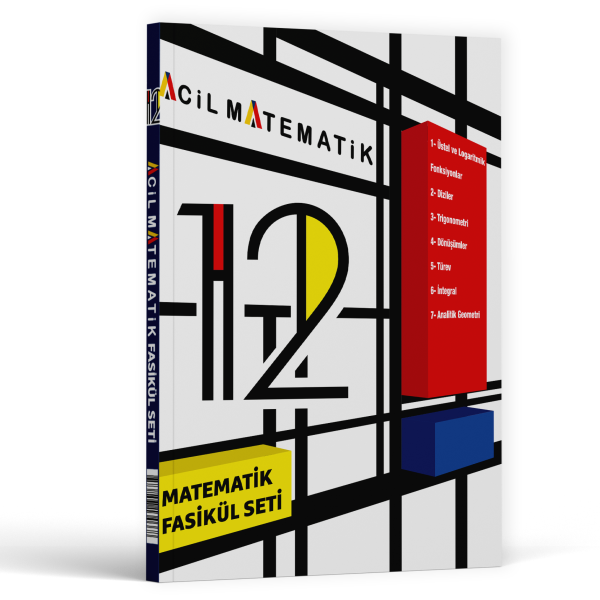 2027 Acil Yayınları 12.Sınıf (6 Fasikül) Matematik Set