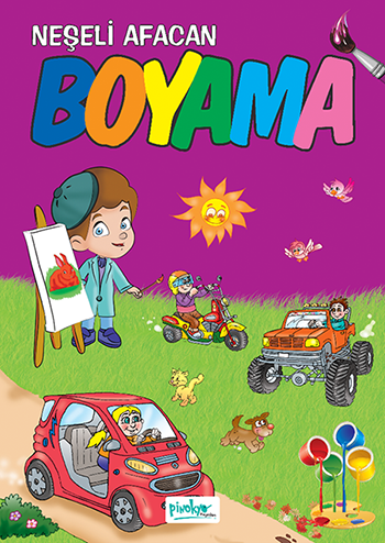 Pinokyo Yayınları Neşeli Afacan Boyama