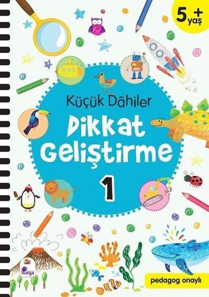 Küçük Dahiler Dikkat Geliştirme 1 – 5+ Yaş (Pedagog Onaylı)