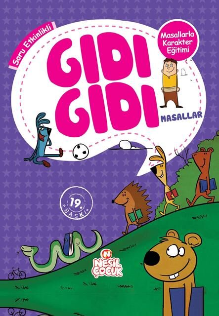 Nesil Çocuk Gıdı Gıdı Masallar  Soru Etkinlik Ciltli