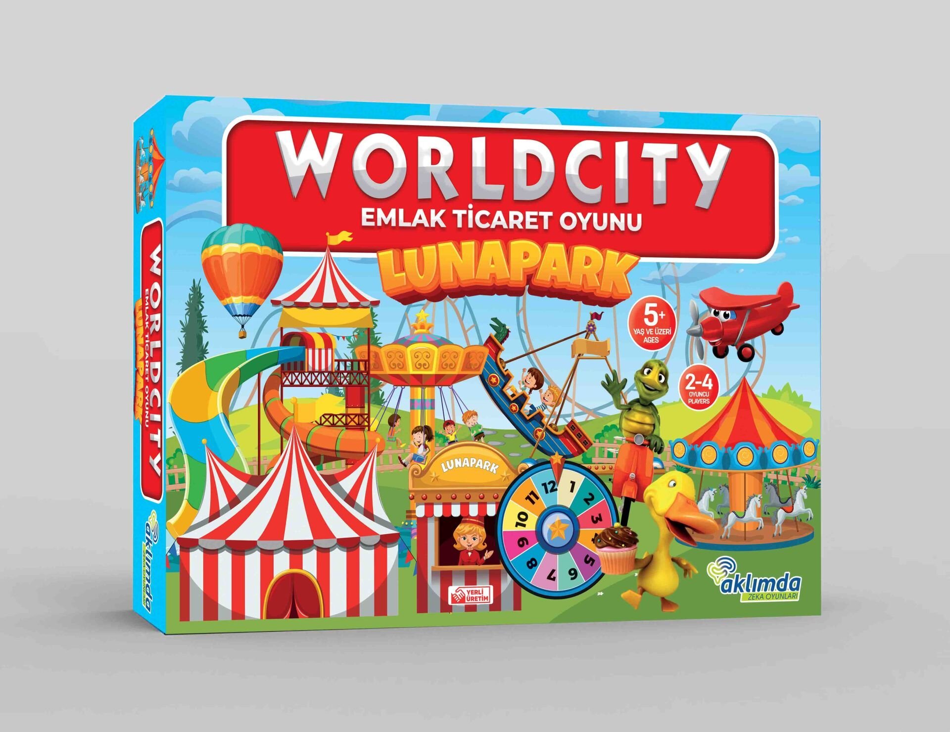 Aklımda Zeka Oyunları Worldcity Lunapark Emlak Ticaret Oyunu