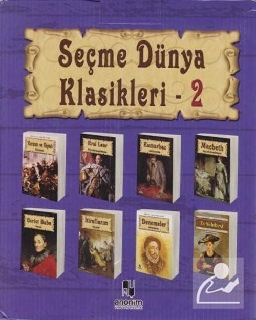 Anonim Yayıncılık Seçme Dünya Klasikleri 2