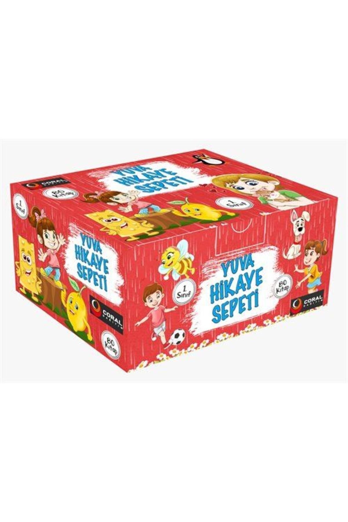 1.sınıf Yuva Hikaye Sepeti (RENKLİ RESİMLİ 80 KİTAPLIK OKUMAYI ÖĞRENDİM SETİ)