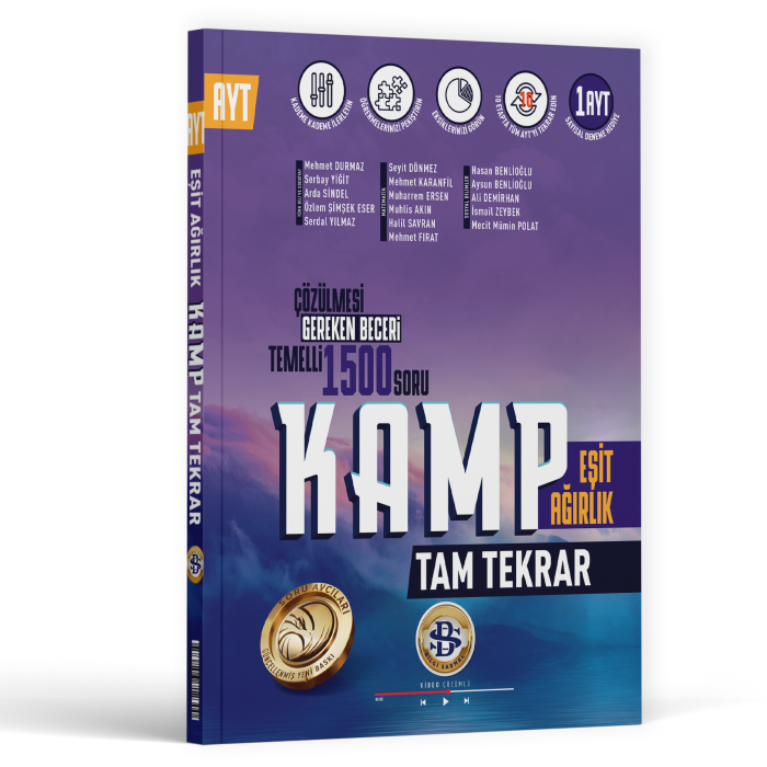 2027 Bilgi Sarmal Yayınları AYT Kamp Tam Tekrar Eşit Ağırlık