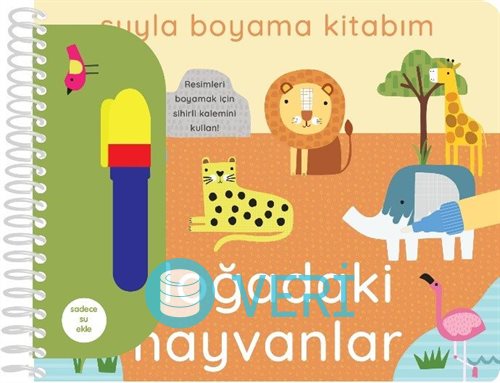 Suyla Boyama Kitabım / Doğadaki Hayvanlar