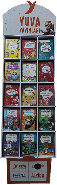Yuva Yayınları 1.Sınıf Hikaye Standı Toplam 200 Set